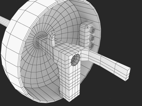 Arme d'épée d'entraînement d'escrime Modèle 3D