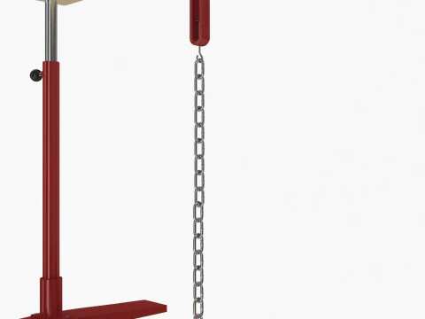 Gymnastics Pommel Horse 3D Model