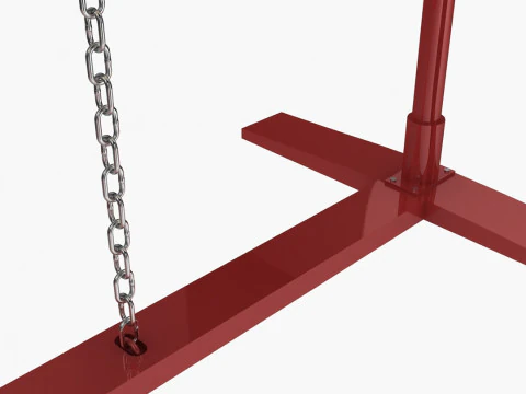 Gymnastics Pommel Horse 3D Model