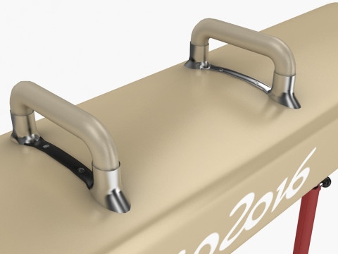 Gymnastics Pommel Horse 3D Model