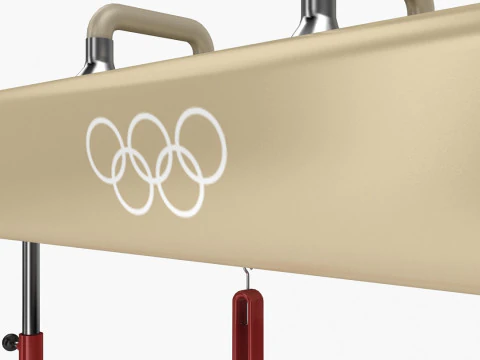 Gymnastics Pommel Horse 3D Model
