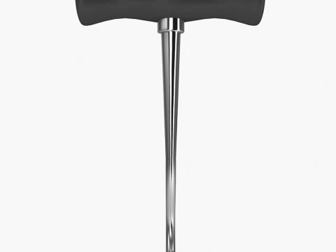Hay Hooks Low-poly 3D Model