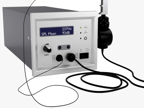 Atmos Strobo 21 LED 频闪仪 3D 模型