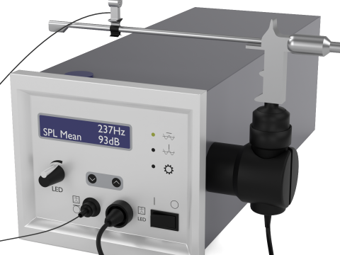 Atmos Strobo 21 LED 频闪仪 3D 模型