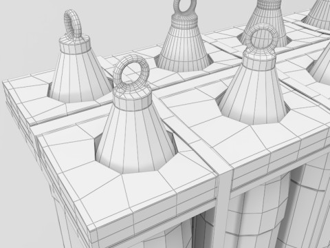 Obus d'artillerie militaire Modèle 3D