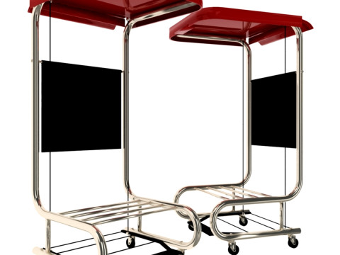 Mobil Sepet Standı 3D Model