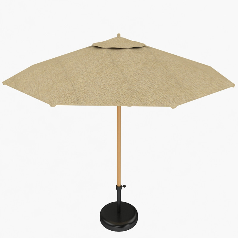 Terrassenschirm 3D Modell .c4d .max .obj .3ds .fbx .stl .blend 