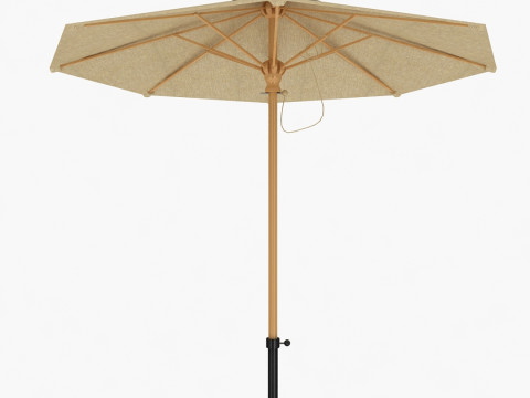 Terrassenschirm 3D Modell