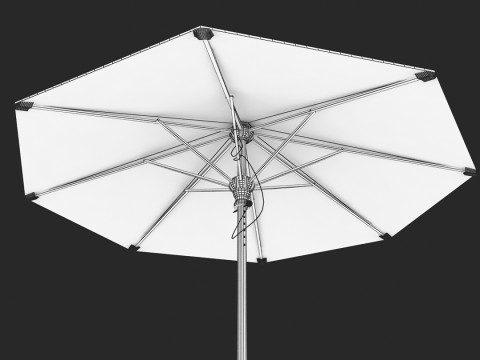 Terrassenschirm 3D Modell