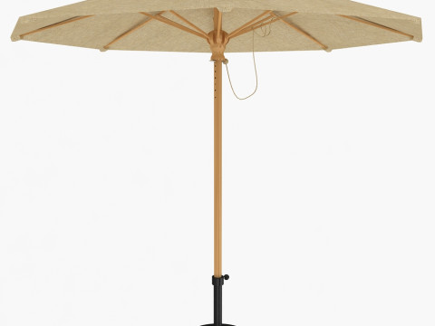 Terrassenschirm 3D Modell