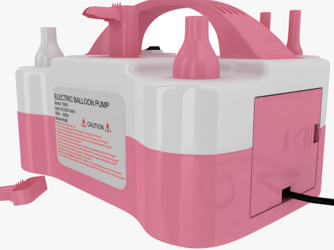 Насос для нагнетания воздушных шаров 3D Модель