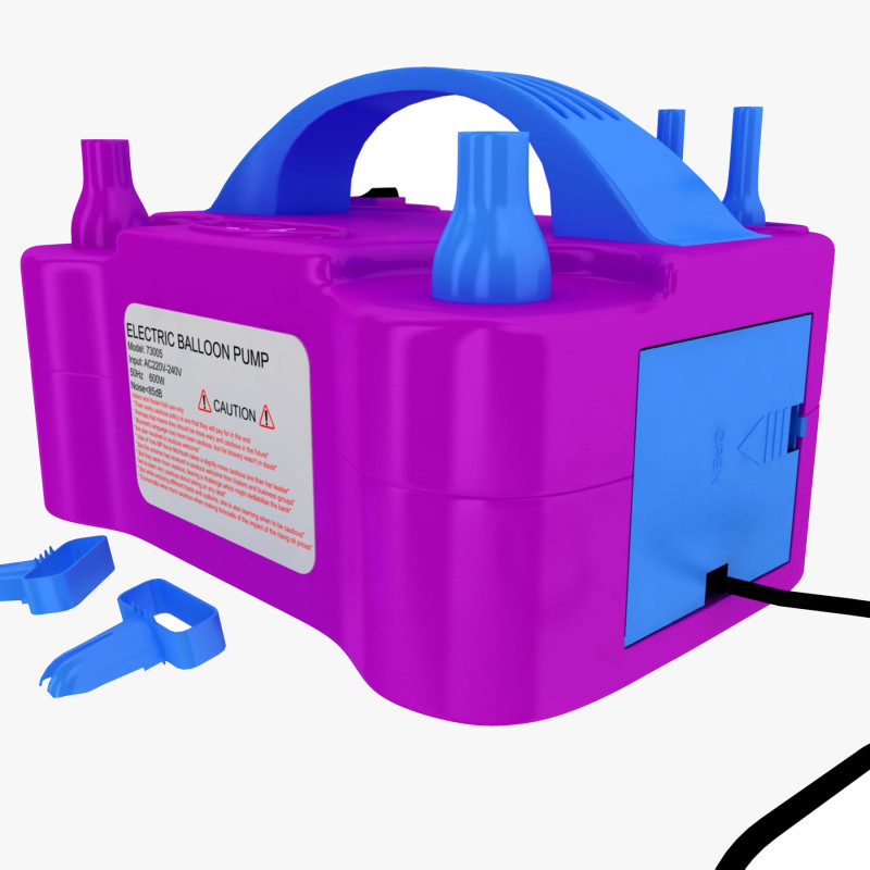 गुब्बारा ब्लोअर पंप 3D मॉडल .c4d .max .obj .3ds .fbx .stl .blend 