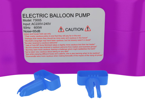 गुब्बारा ब्लोअर पंप 3D मॉडल