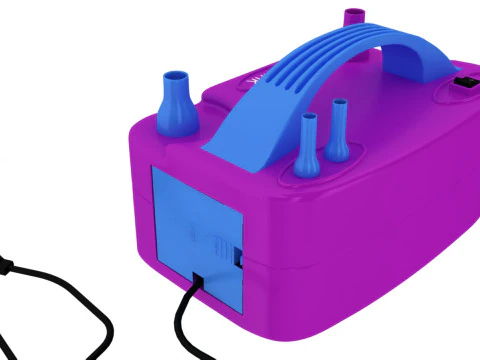 풍선 송풍기 펌프 3D 모델