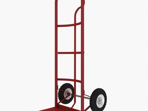 Hand Truck 3D Model