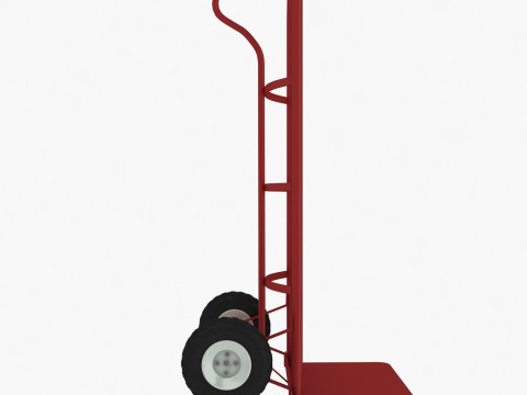 Hand Truck 3D Model