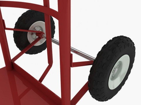 Hand Truck 3D Model