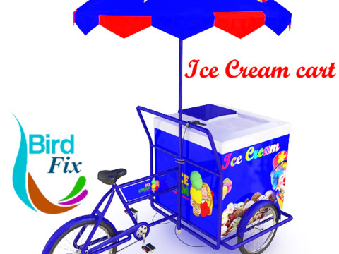 Ice Cream Cart 3D Model