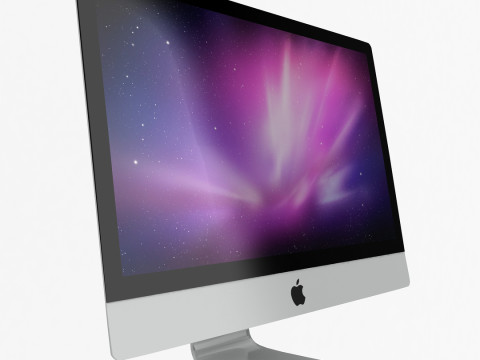 IMac 215 cali Model 3D