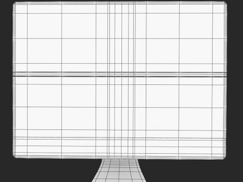 IMac 215 cali Model 3D