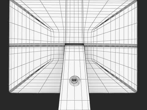 IMac 215 cali Model 3D