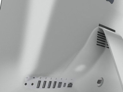 IMac 215 cali Model 3D