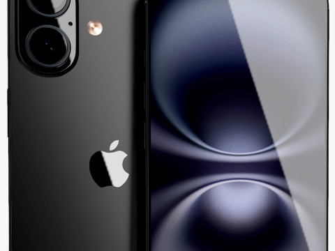 IPhone 16 Preto Modelo 3D