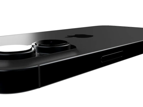 IPhone 16 Black 3D Model