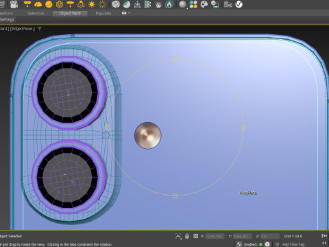 아이폰 16 핑크 3D 모델