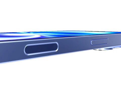 IPhone 16 Ultramarine 3D Model