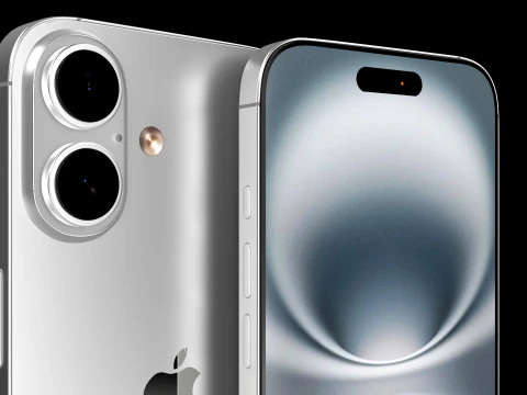 IPhone 16 Ultramarine 3D Model