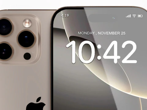 Apple iPhone 16 Pro Desert Titanium 3D Model