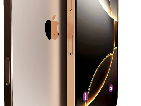 Apple iPhone 16 Pro Desert Titanium 3D Model