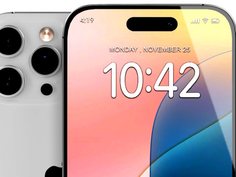 एप्पल आईफोन 16 प्रो मैक्स व्हाइट टाइटेनियम 3D मॉडल