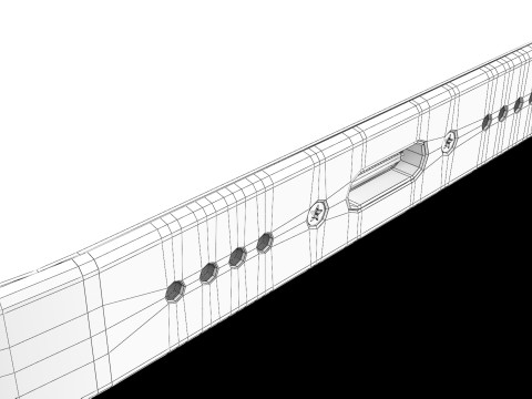 एप्पल आईफोन 16 प्रो मैक्स व्हाइट टाइटेनियम 3D मॉडल