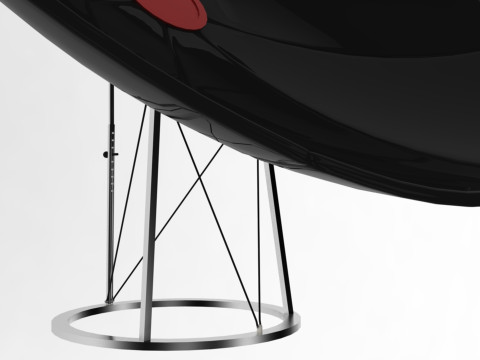 卫星天线 3D 模型