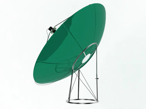 Супутникова антена 3D Модель
