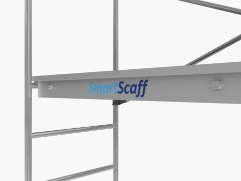 Perancah Logam Model 3D