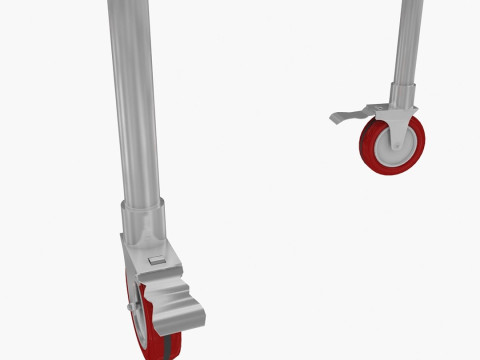 Perancah Logam Model 3D