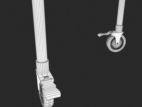 Perancah Logam Model 3D