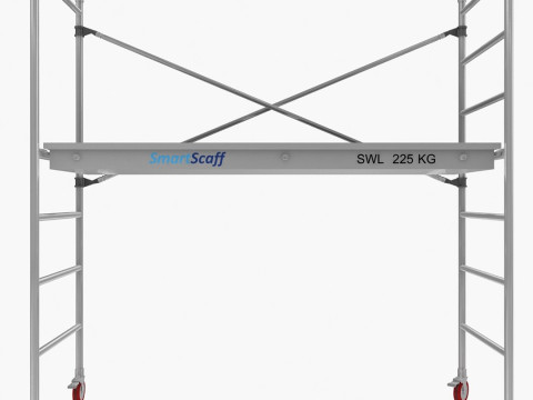 Perancah Logam Model 3D