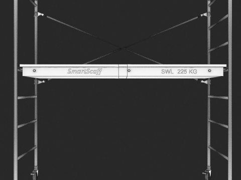 Perancah Logam Model 3D