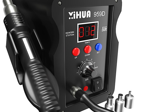 SMD返修台 3D 模型