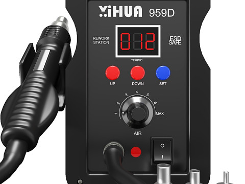 Station de reprise CMS Modèle 3D