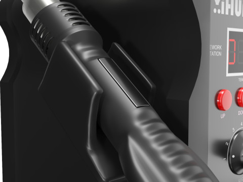 Station de reprise CMS Modèle 3D