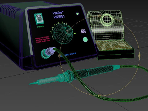 Soldering Station 3D Model