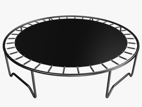 Trampolinspringen 3D Modell