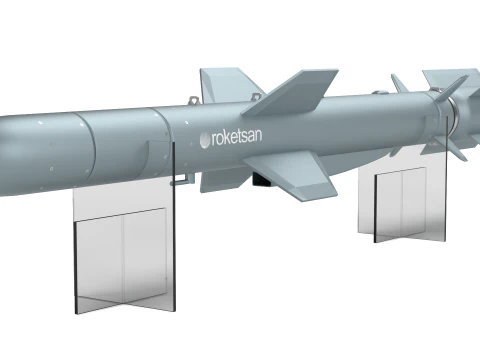 Missile da crociera CAKIR Modello 3D