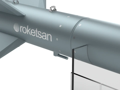 Missile da crociera CAKIR Modello 3D