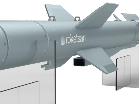 Missile da crociera CAKIR Modello 3D